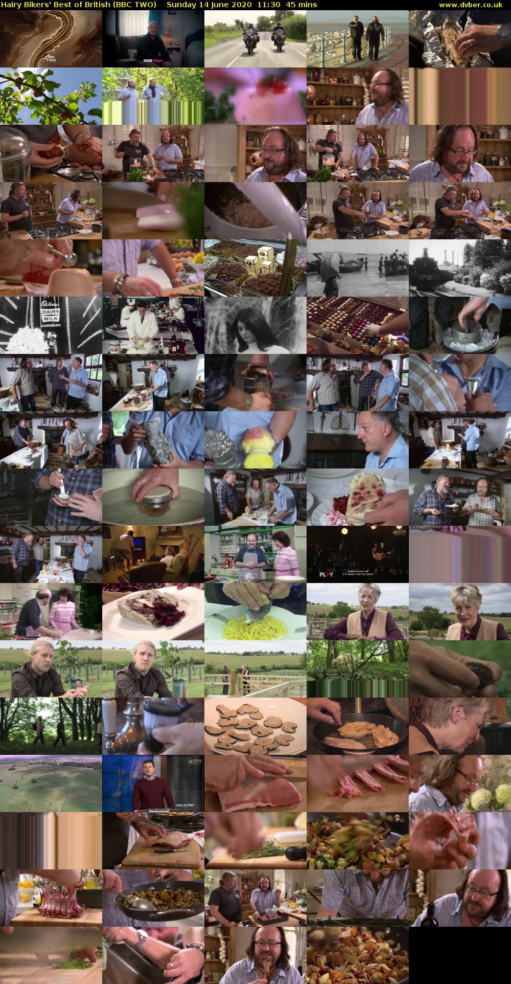 Hairy Bikers' Best of British (BBC TWO) Sunday 14 June 2020 11:30 - 12:15