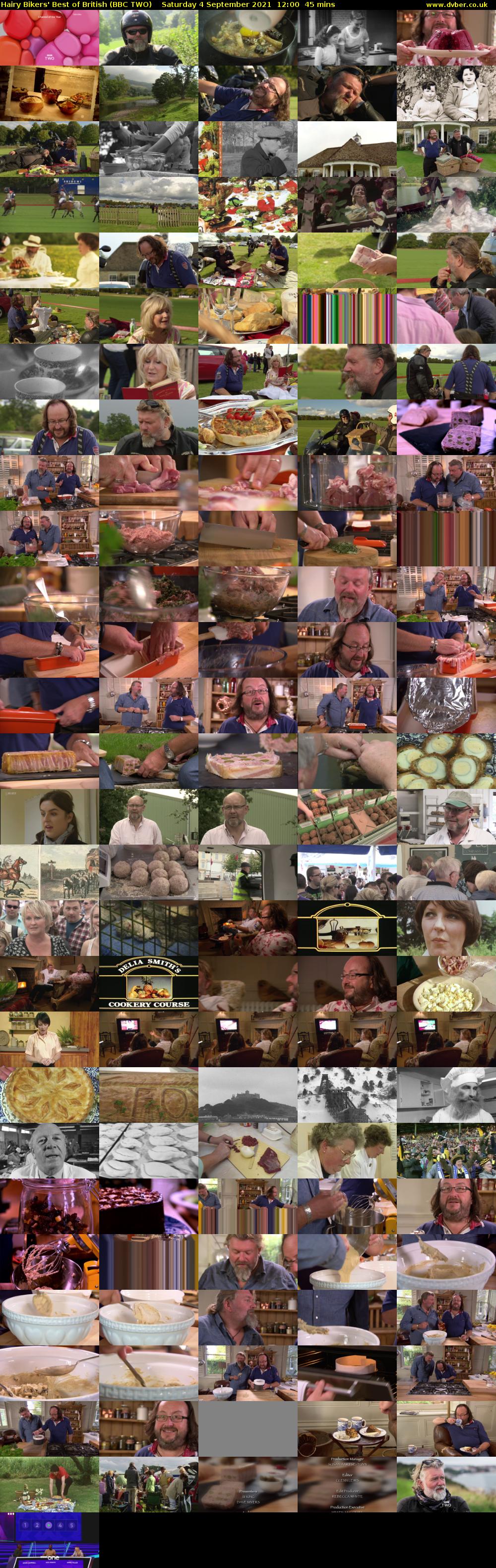 Hairy Bikers' Best of British (BBC TWO) Saturday 4 September 2021 12:00 - 12:45