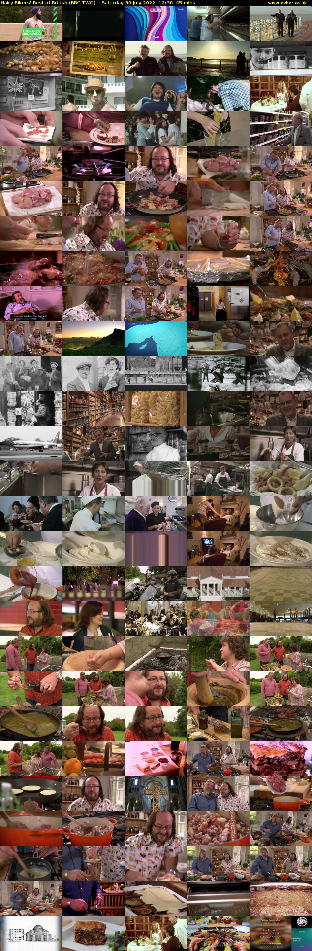 Hairy Bikers' Best of British (BBC TWO) Saturday 30 July 2022 12:30 - 13:15