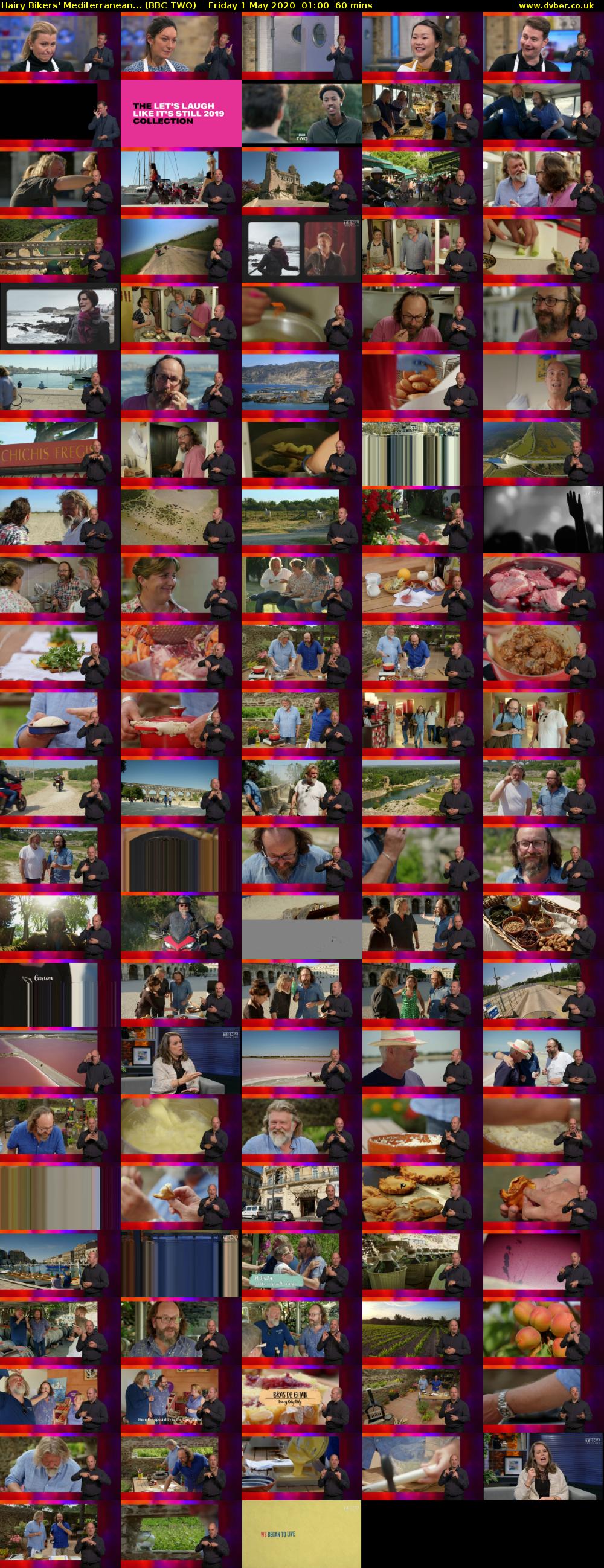 Hairy Bikers' Mediterranean... (BBC TWO) Friday 1 May 2020 01:00 - 02:00