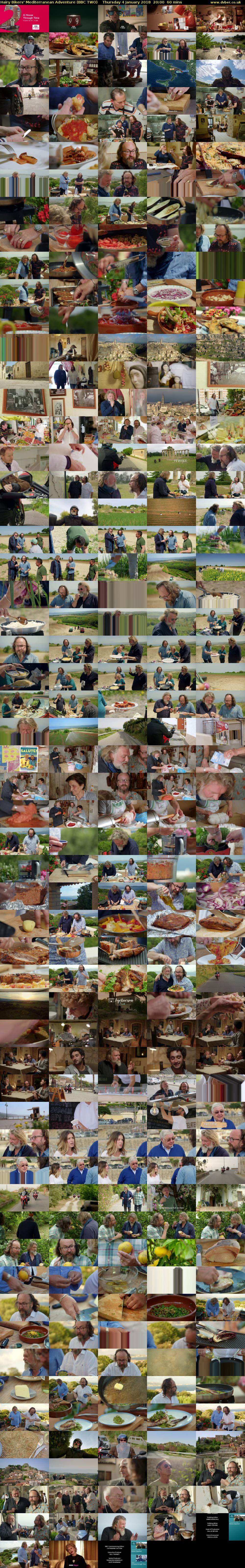 Hairy Bikers' Mediterranean Adventure (BBC TWO) Thursday 4 January 2018 20:00 - 21:00