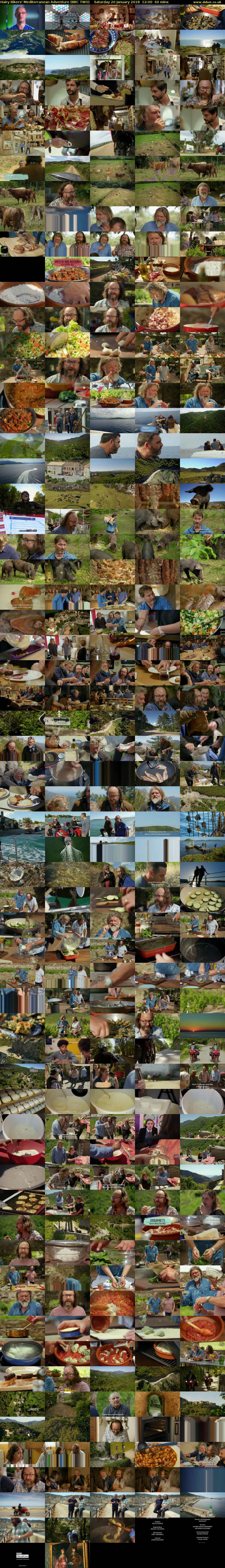 Hairy Bikers' Mediterranean Adventure (BBC TWO) Saturday 20 January 2018 12:00 - 13:00