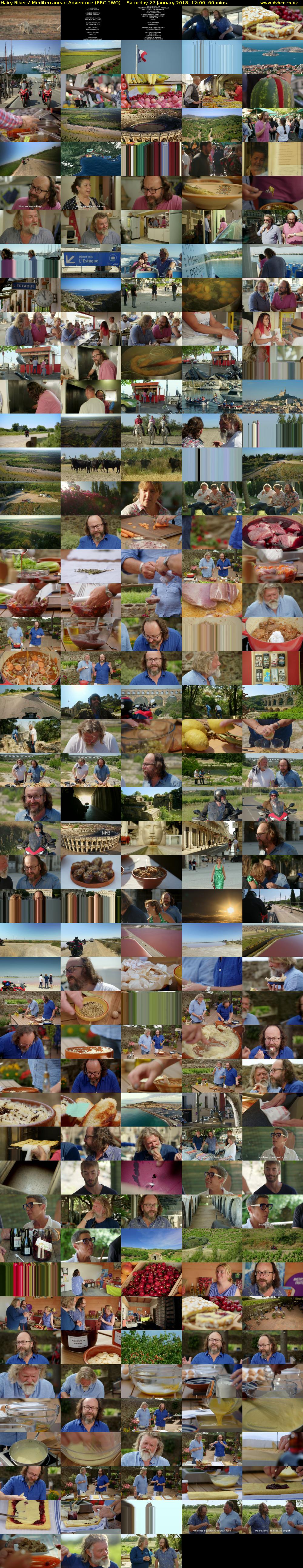 Hairy Bikers' Mediterranean Adventure (BBC TWO) Saturday 27 January 2018 12:00 - 13:00