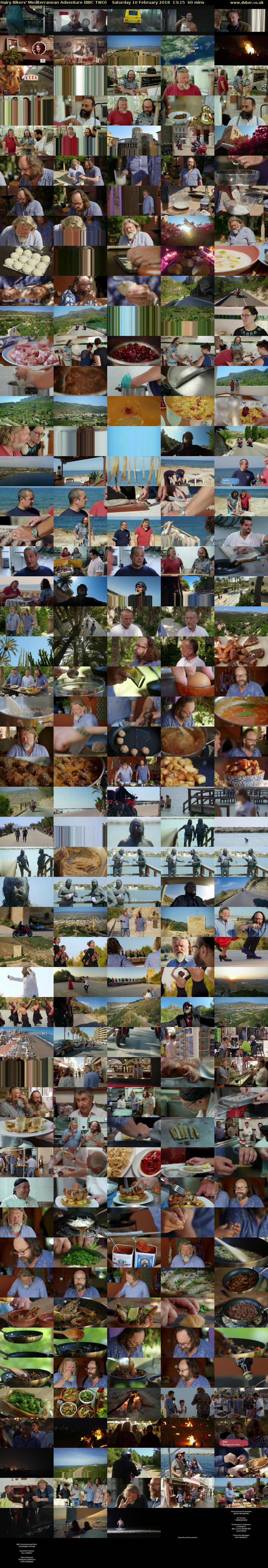 Hairy Bikers' Mediterranean Adventure (BBC TWO) Saturday 10 February 2018 13:15 - 14:15