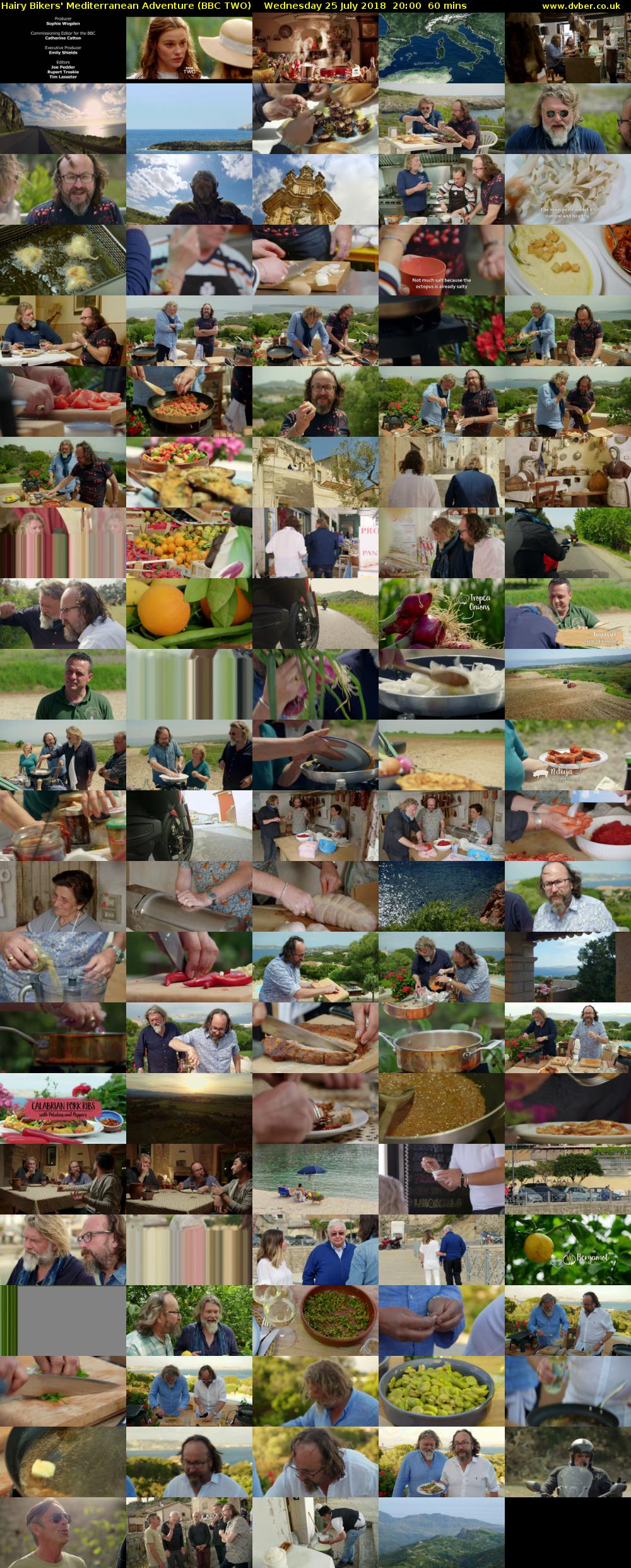 Hairy Bikers' Mediterranean Adventure (BBC TWO) Wednesday 25 July 2018 20:00 - 21:00