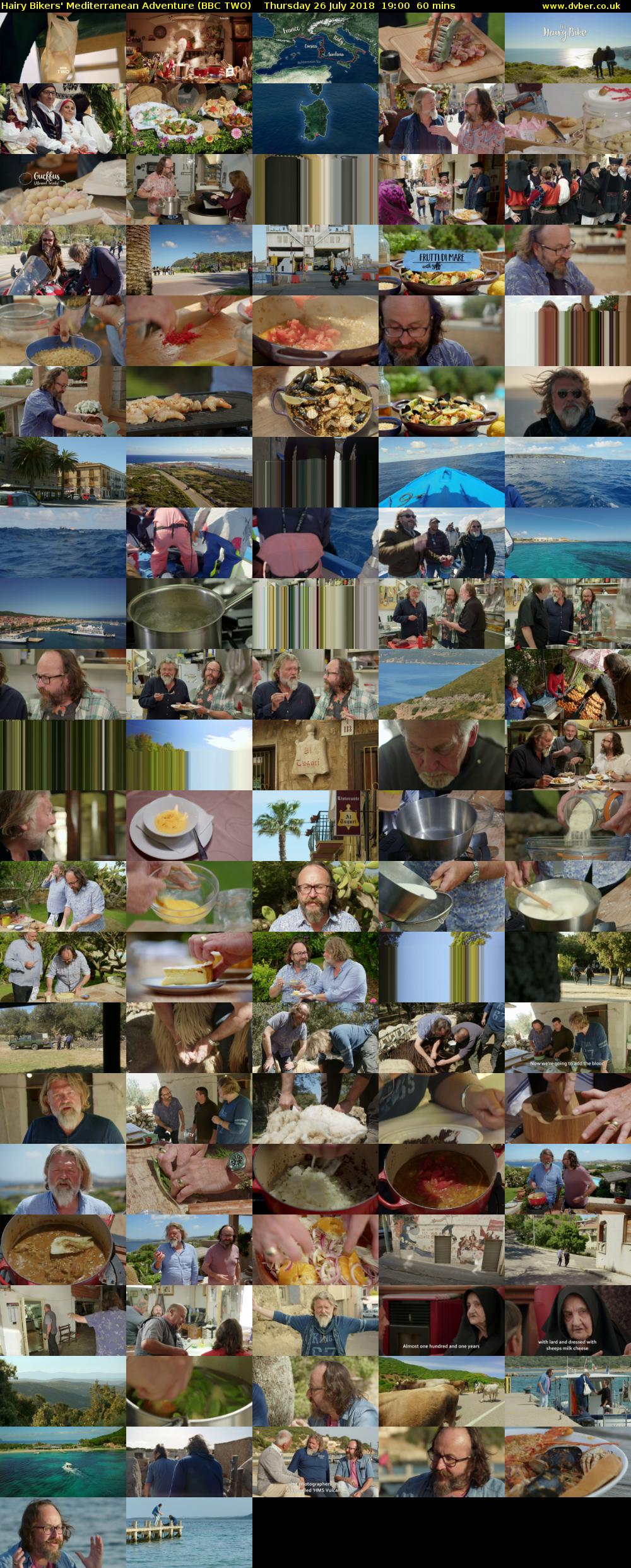 Hairy Bikers' Mediterranean Adventure (BBC TWO) Thursday 26 July 2018 19:00 - 20:00
