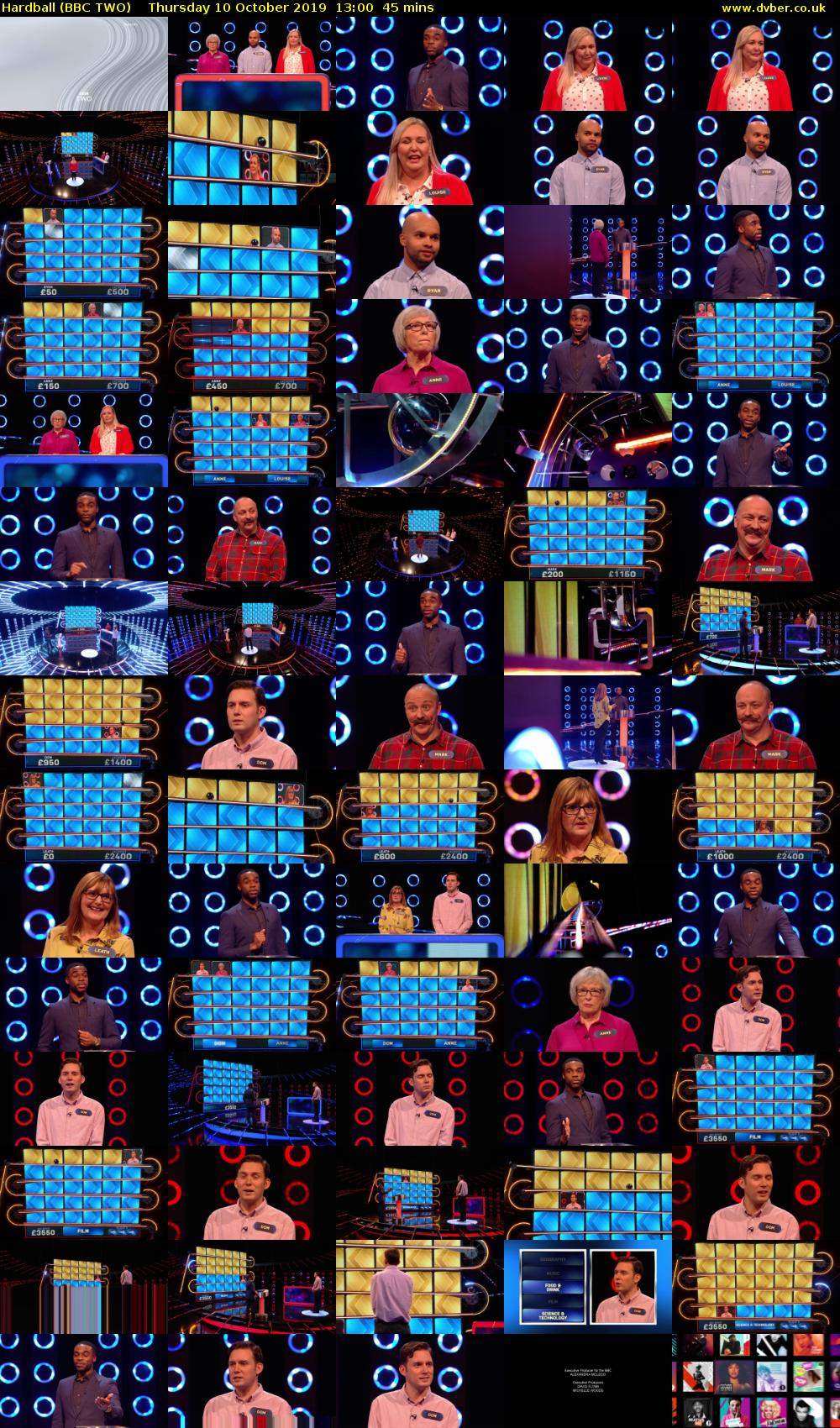 Hardball (BBC TWO) Thursday 10 October 2019 13:00 - 13:45