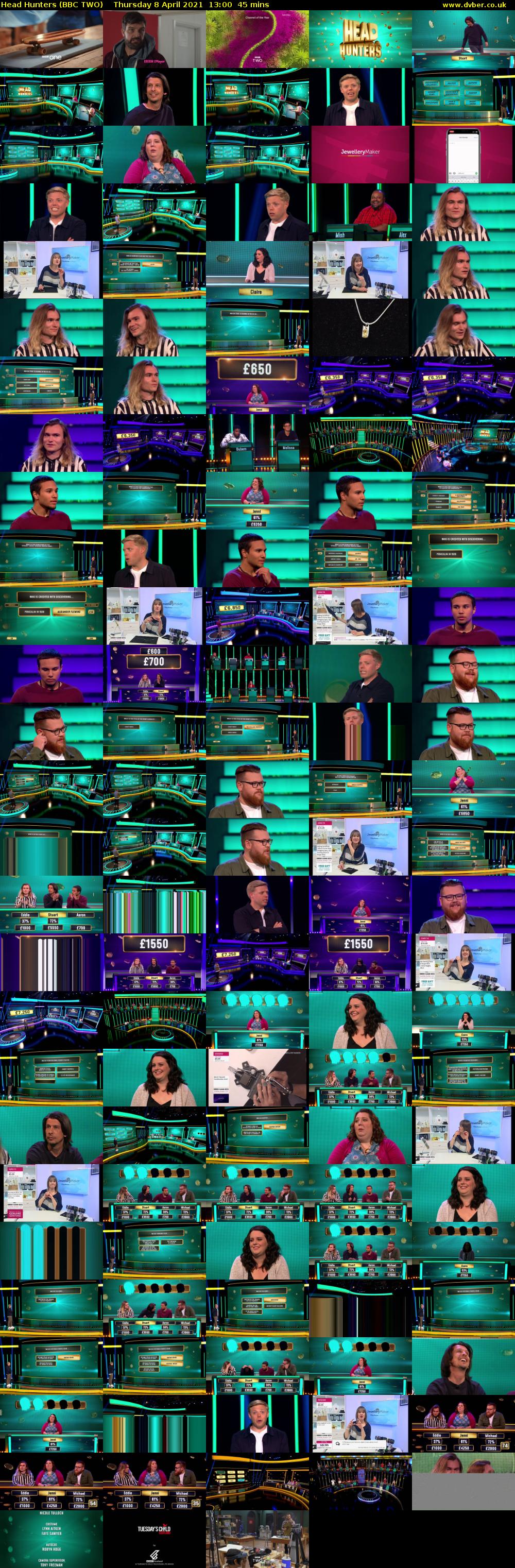 Head Hunters (BBC TWO) Thursday 8 April 2021 13:00 - 13:45