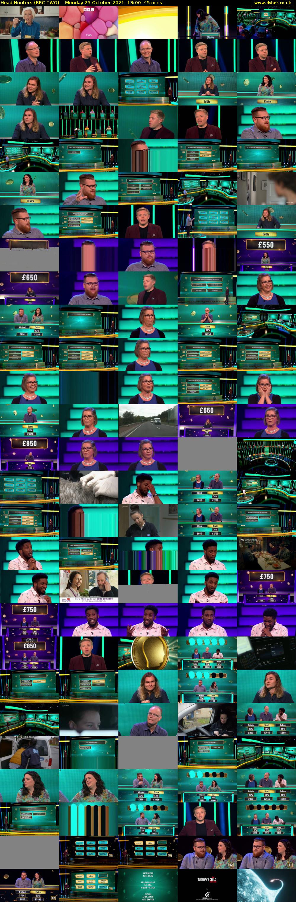 Head Hunters (BBC TWO) Monday 25 October 2021 13:00 - 13:45