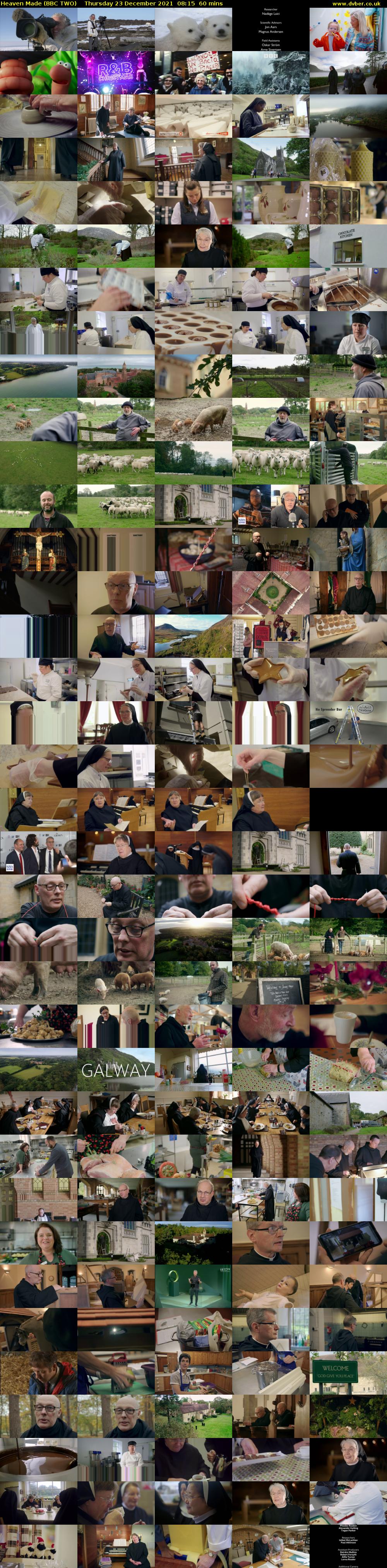 Heaven Made (BBC TWO) Thursday 23 December 2021 08:15 - 09:15