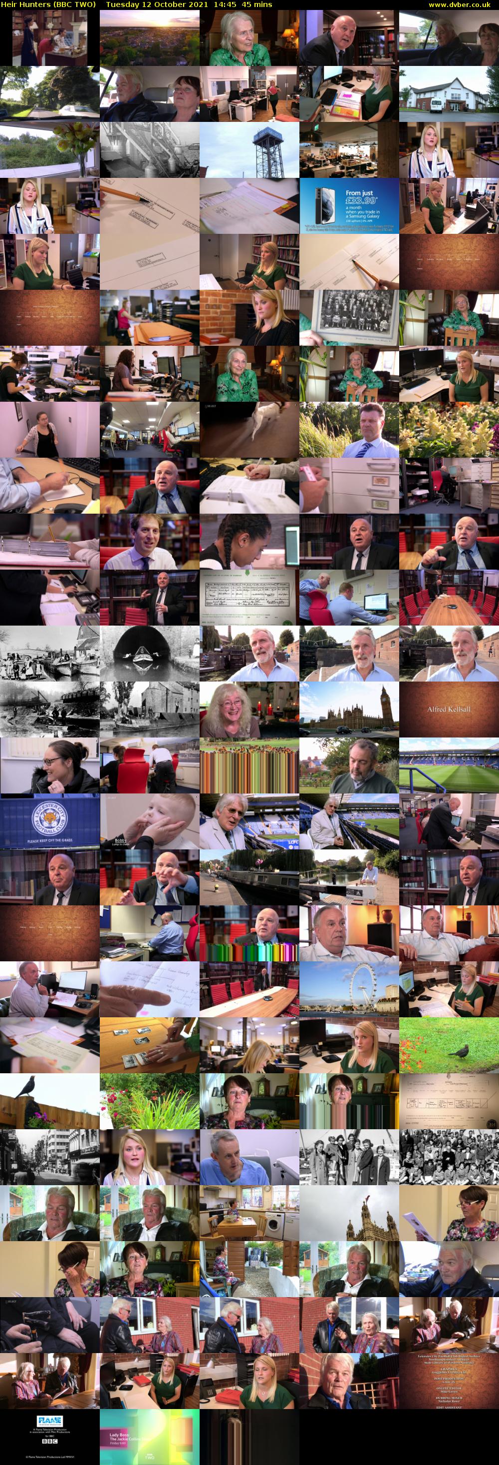 Heir Hunters (BBC TWO) Tuesday 12 October 2021 14:45 - 15:30