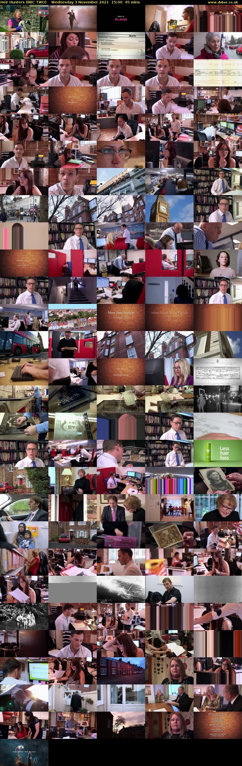 Heir Hunters (BBC TWO) Wednesday 3 November 2021 15:00 - 15:45