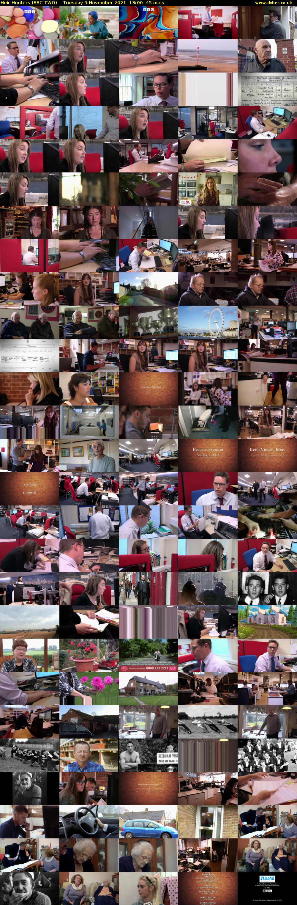 Heir Hunters (BBC TWO) Tuesday 9 November 2021 13:00 - 13:45