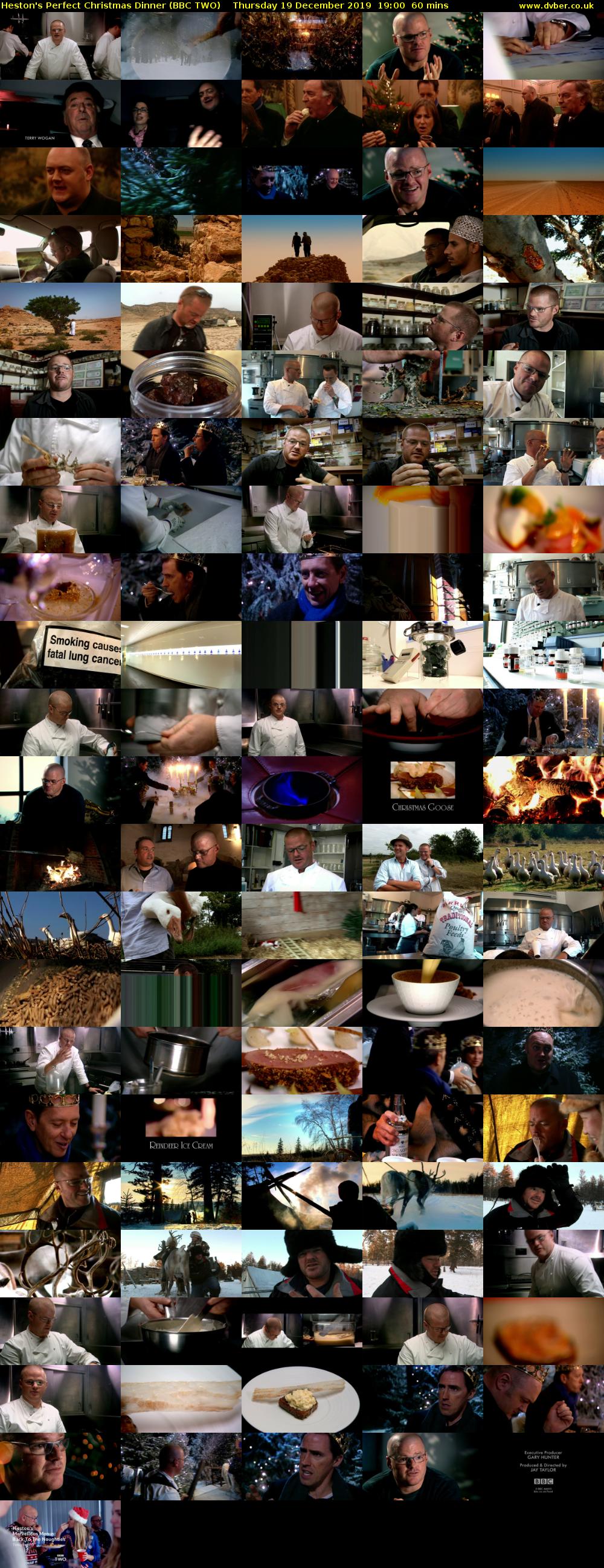 Heston's Perfect Christmas Dinner (BBC TWO) Thursday 19 December 2019 19:00 - 20:00