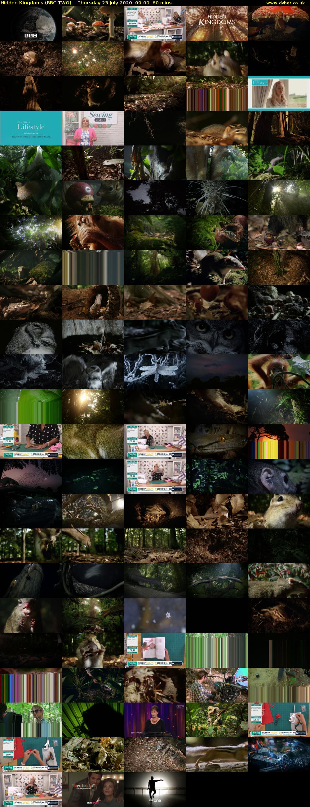 Hidden Kingdoms (BBC TWO) Thursday 23 July 2020 09:00 - 10:00