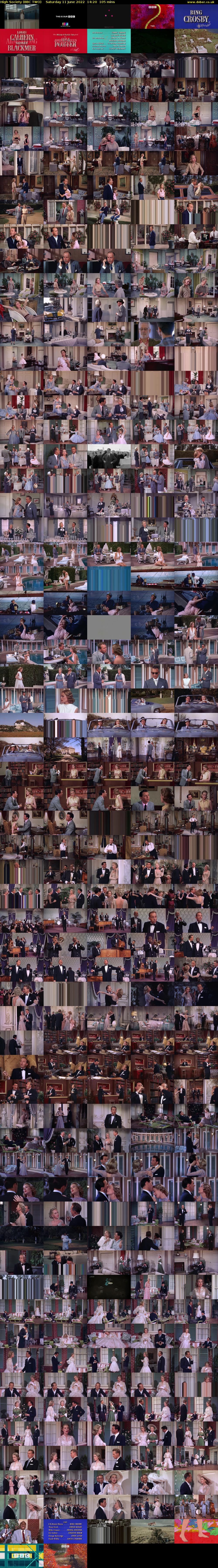 High Society (BBC TWO) Saturday 11 June 2022 14:20 - 16:05