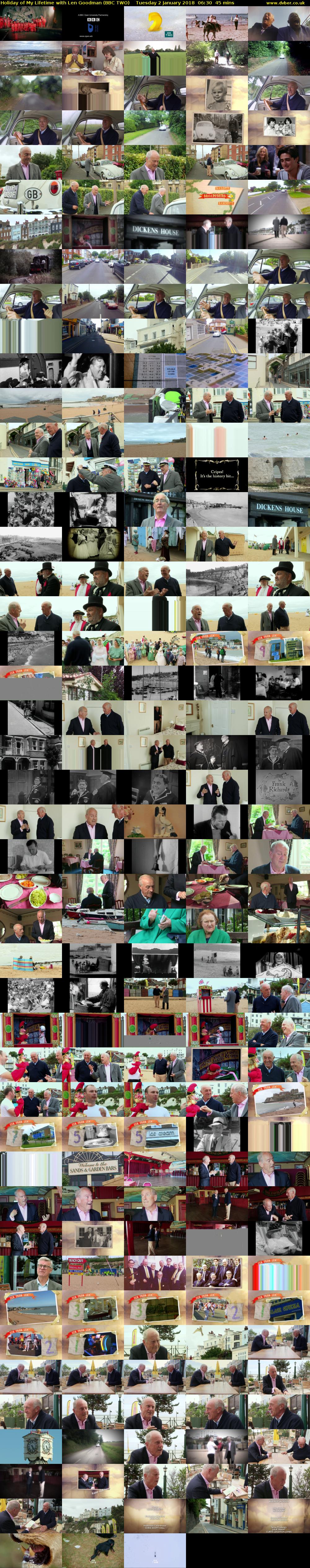 Holiday of My Lifetime with Len Goodman (BBC TWO) Tuesday 2 January 2018 06:30 - 07:15