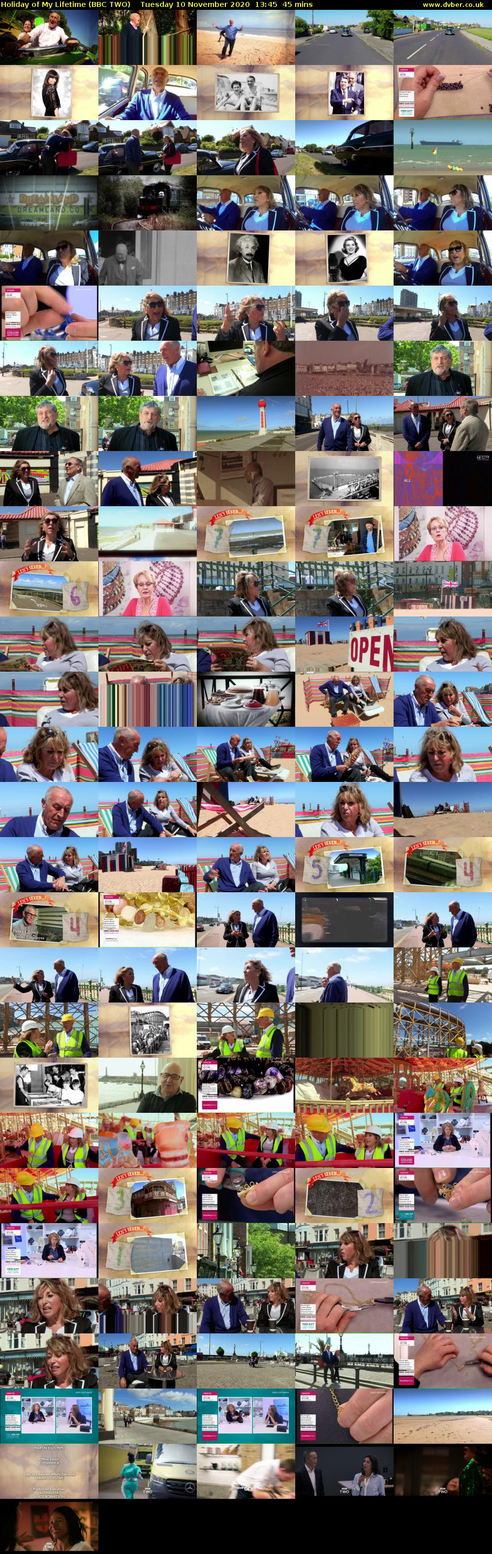 Holiday of My Lifetime (BBC TWO) Tuesday 10 November 2020 13:45 - 14:30