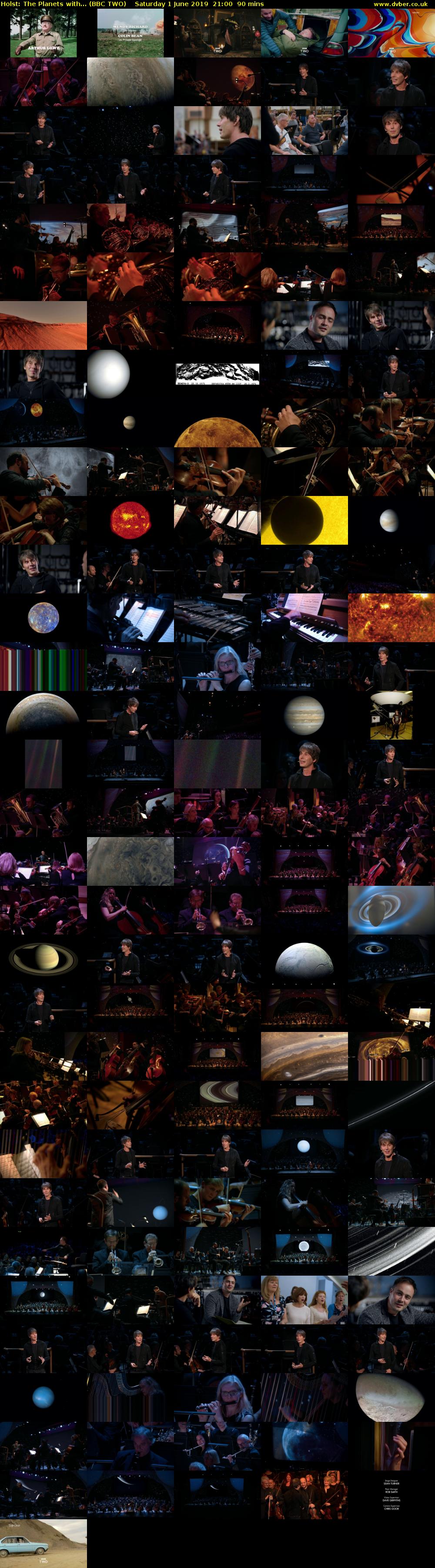 Holst: The Planets with... (BBC TWO) Saturday 1 June 2019 21:00 - 22:30