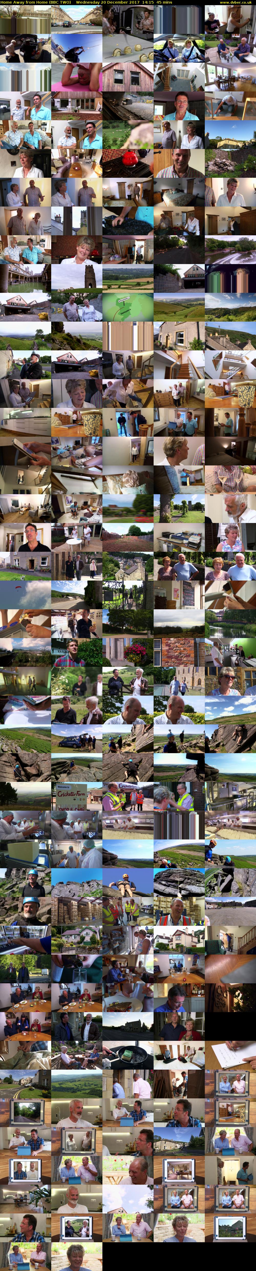 Home Away from Home (BBC TWO) Wednesday 20 December 2017 14:15 - 15:00