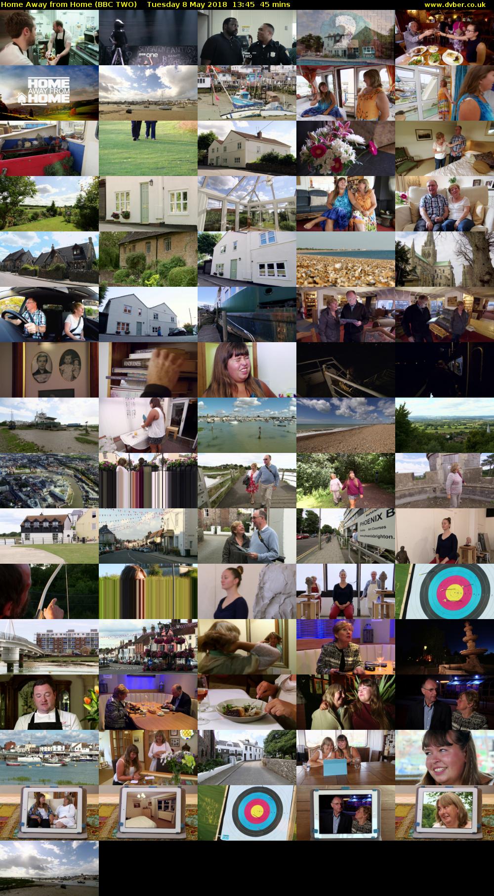 Home Away from Home (BBC TWO) Tuesday 8 May 2018 13:45 - 14:30