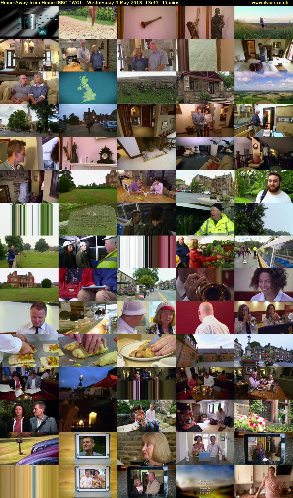 Home Away from Home (BBC TWO) Wednesday 9 May 2018 13:45 - 14:30