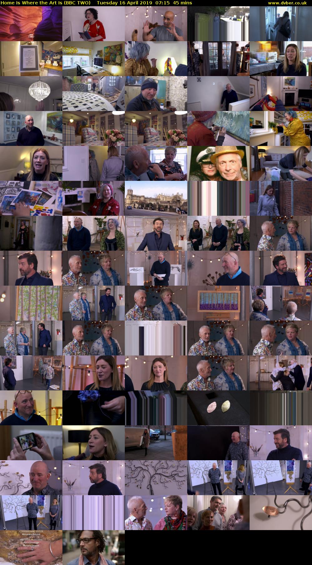 Home Is Where the Art Is (BBC TWO) Tuesday 16 April 2019 07:15 - 08:00