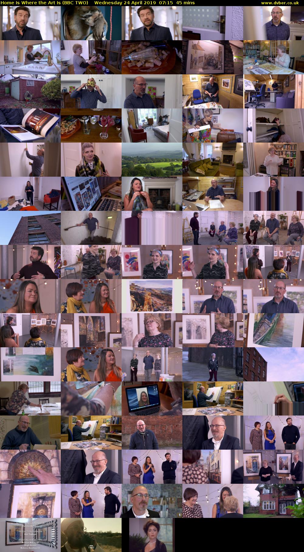 Home Is Where the Art Is (BBC TWO) Wednesday 24 April 2019 07:15 - 08:00