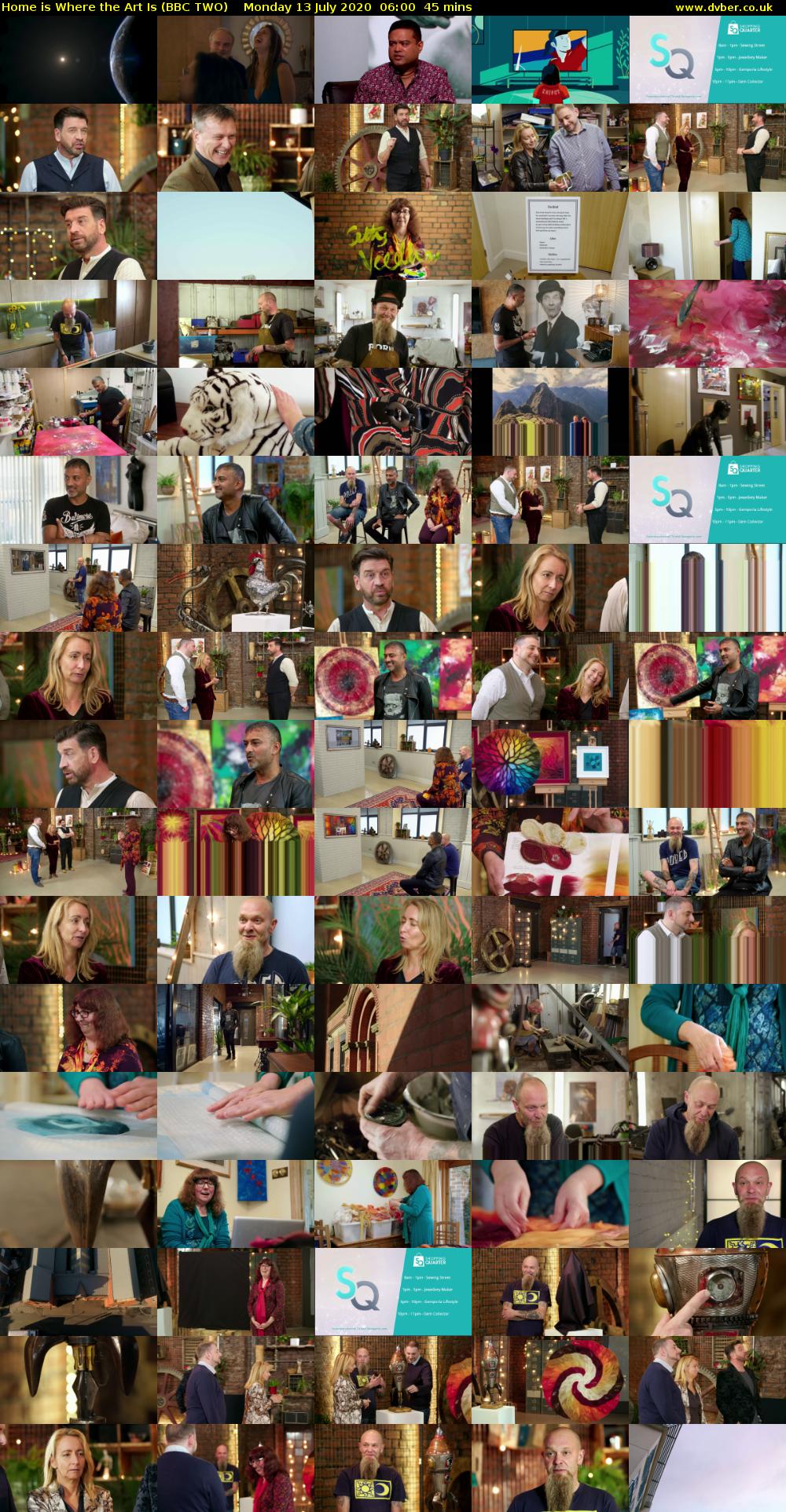 Home is Where the Art Is (BBC TWO) Monday 13 July 2020 06:00 - 06:45