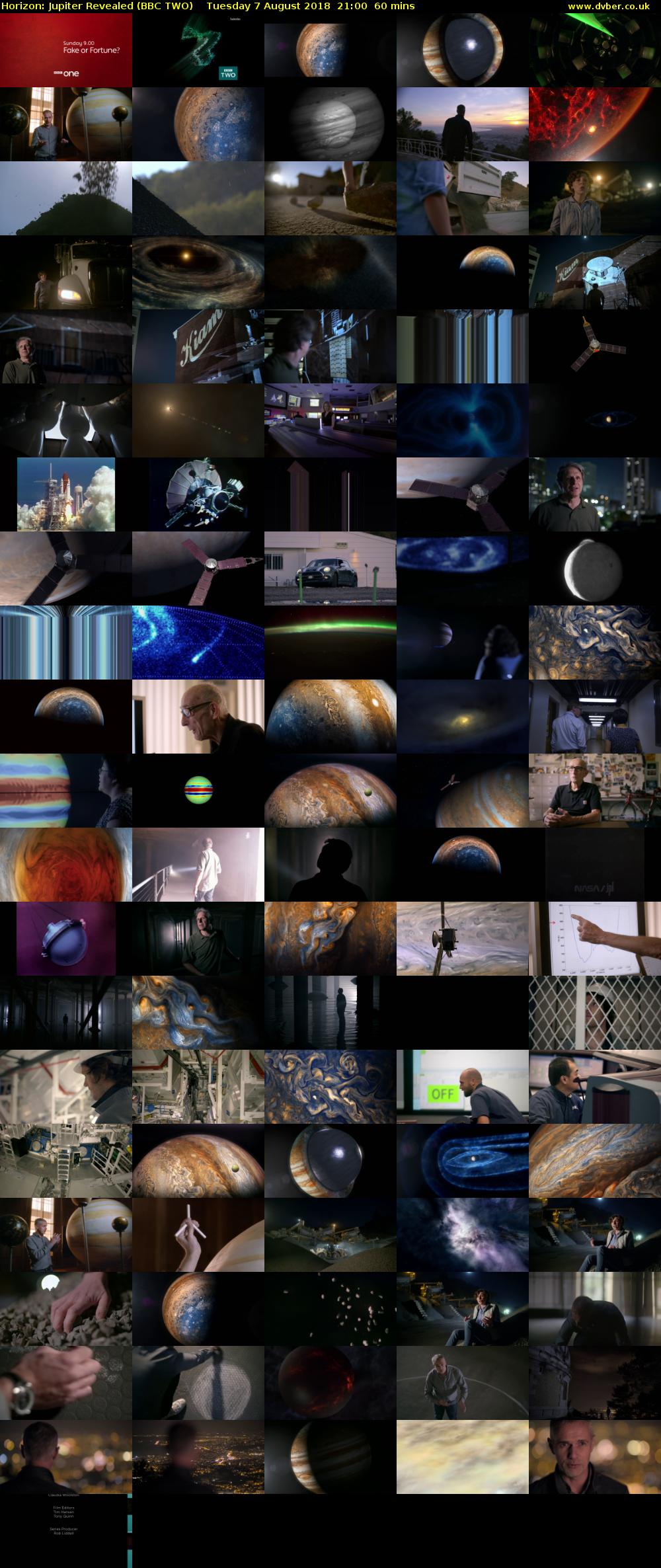 Horizon: Jupiter Revealed (BBC TWO) Tuesday 7 August 2018 21:00 - 22:00