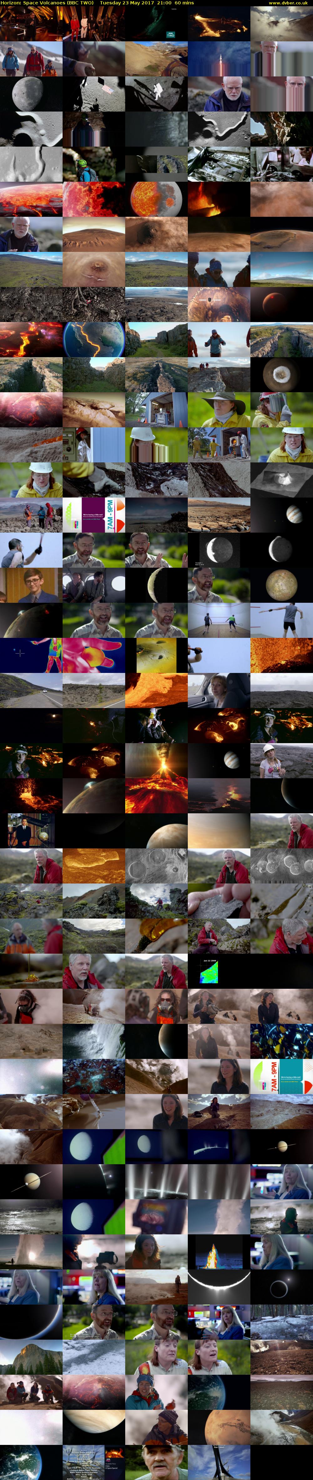 Horizon: Space Volcanoes (BBC TWO) Tuesday 23 May 2017 21:00 - 22:00