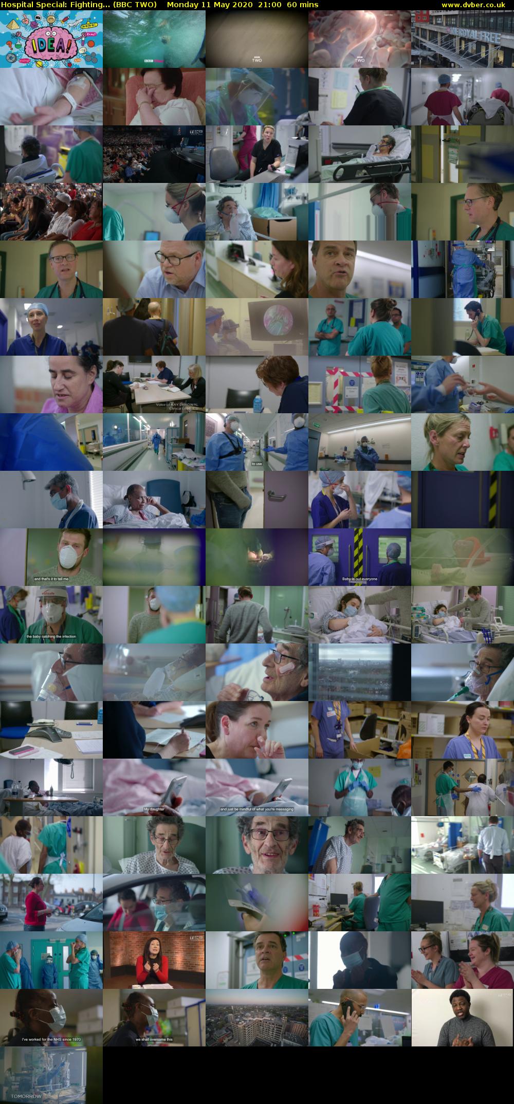 Hospital Special: Fighting... (BBC TWO) Monday 11 May 2020 21:00 - 22:00