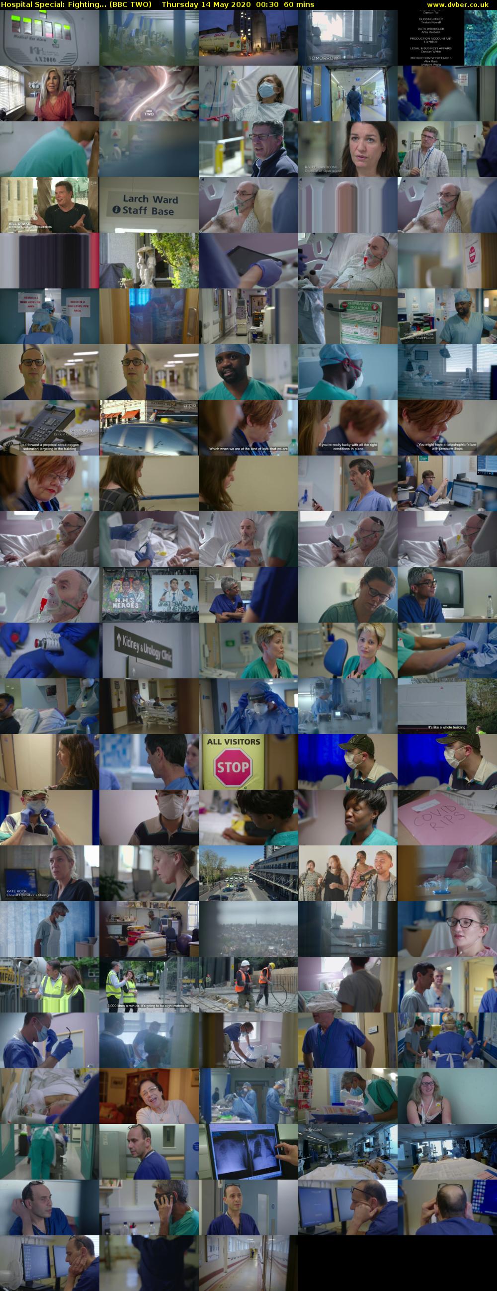 Hospital Special: Fighting... (BBC TWO) Thursday 14 May 2020 00:30 - 01:30
