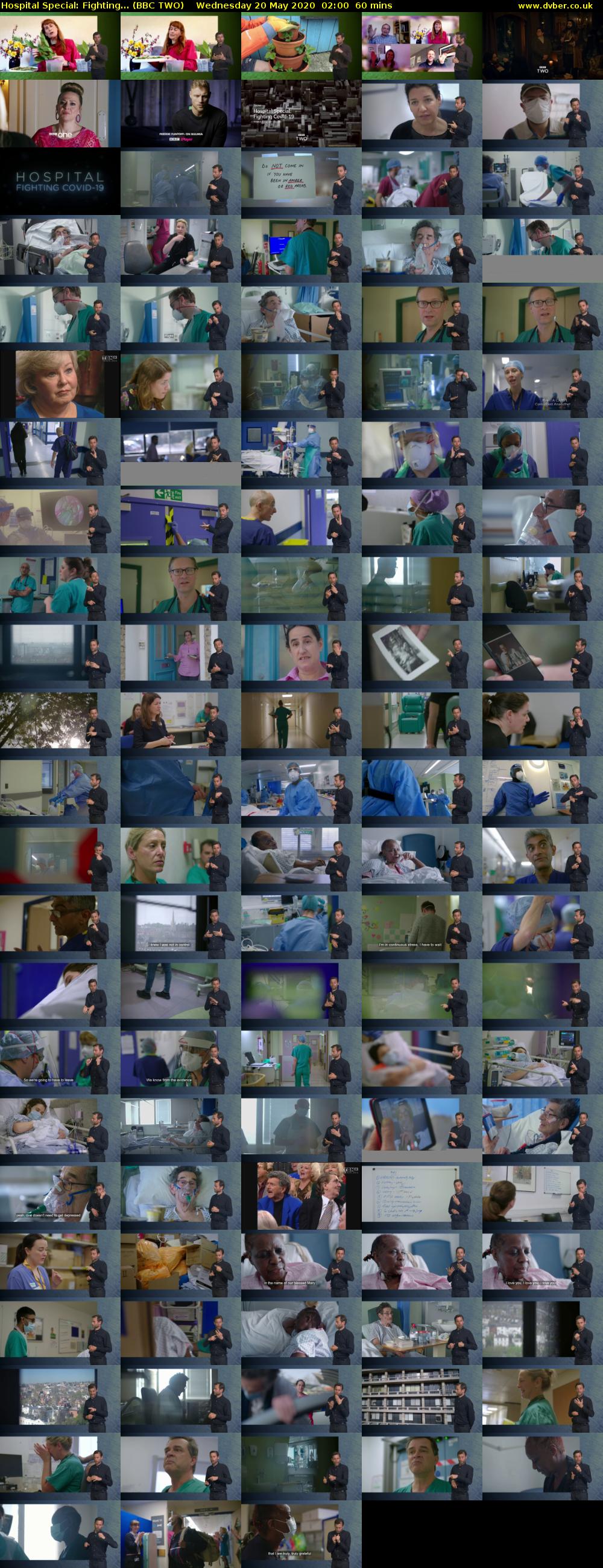 Hospital Special: Fighting... (BBC TWO) Wednesday 20 May 2020 02:00 - 03:00