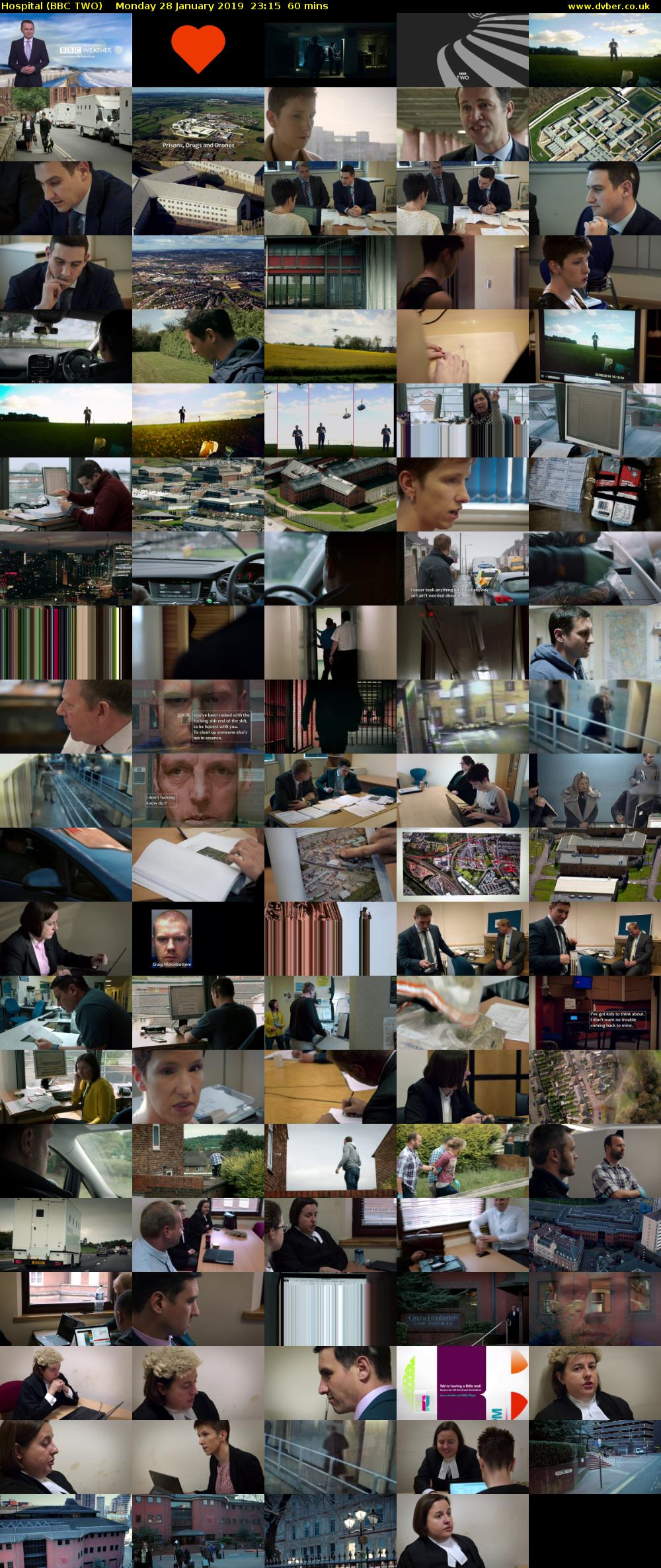 Hospital (BBC TWO) Monday 28 January 2019 23:15 - 00:15