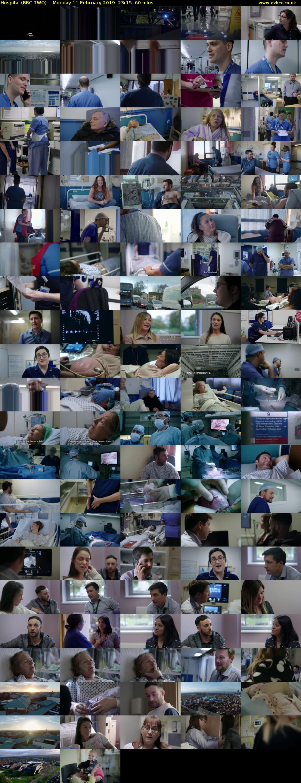 Hospital (BBC TWO) Monday 11 February 2019 23:15 - 00:15