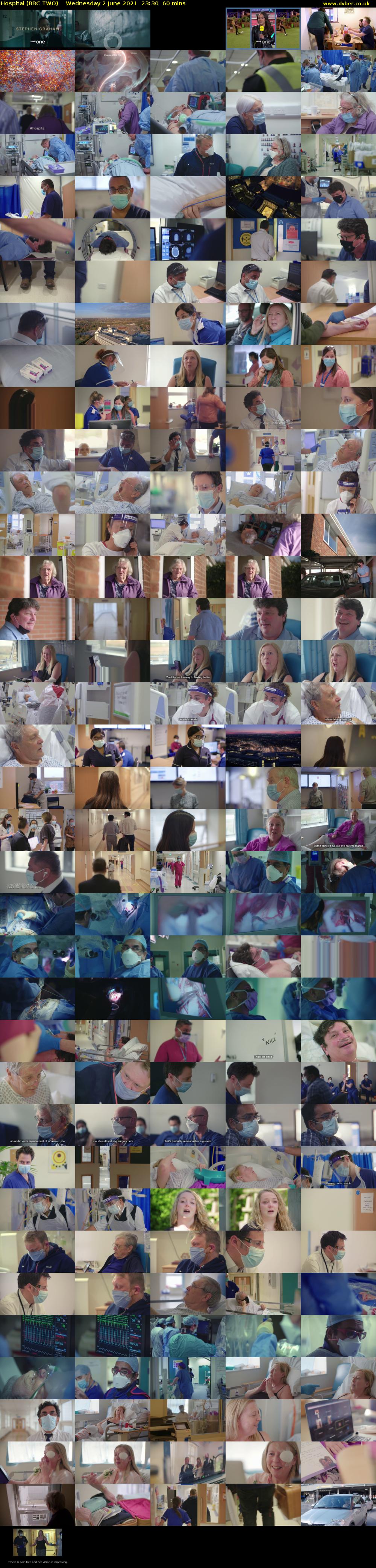 Hospital (BBC TWO) Wednesday 2 June 2021 23:30 - 00:30