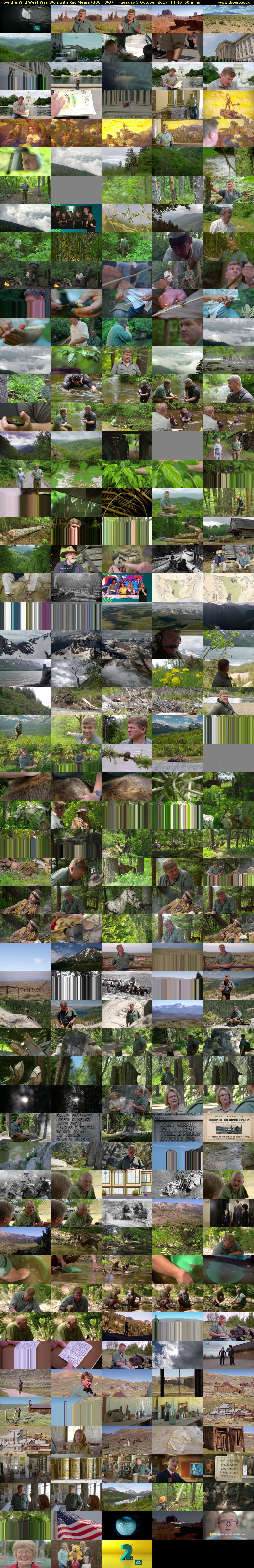 How the Wild West Was Won with Ray Mears (BBC TWO) Tuesday 3 October 2017 14:45 - 15:45