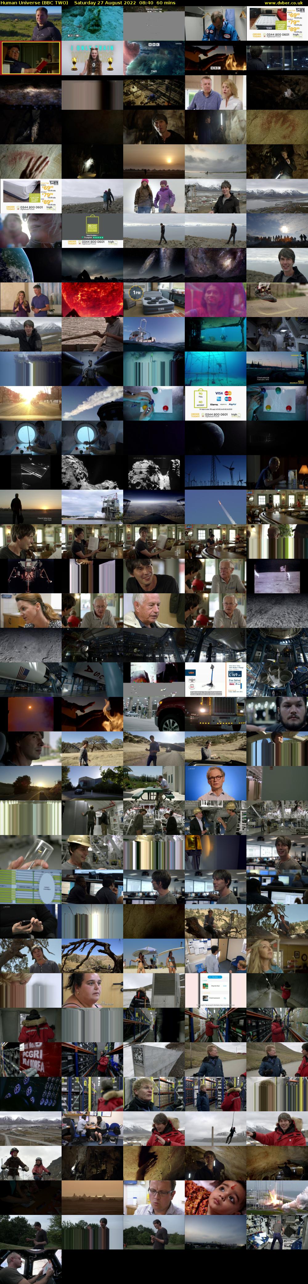 Human Universe (BBC TWO) Saturday 27 August 2022 08:40 - 09:40