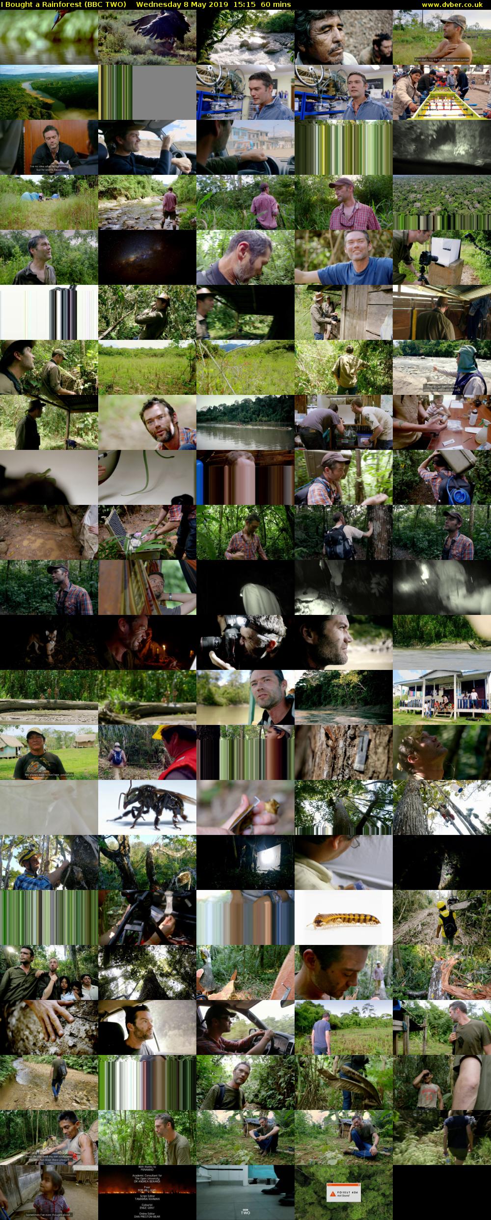I Bought a Rainforest (BBC TWO) Wednesday 8 May 2019 15:15 - 16:15