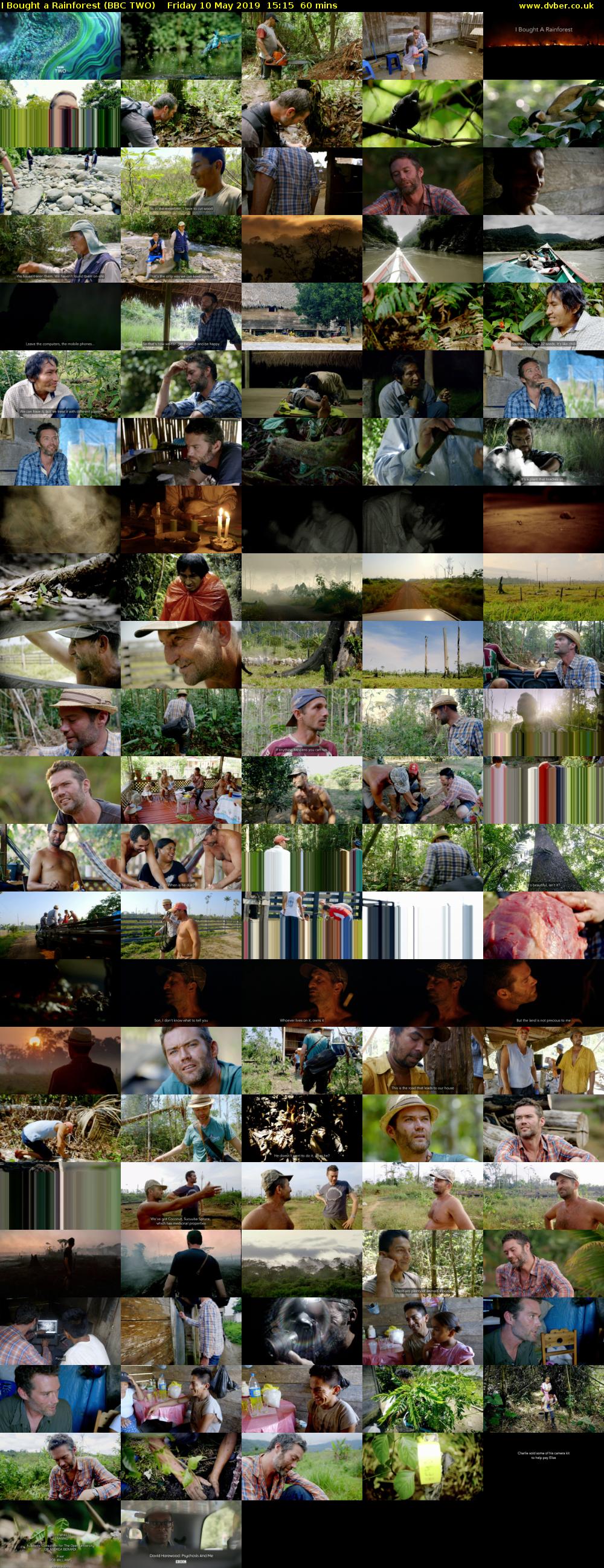 I Bought a Rainforest (BBC TWO) Friday 10 May 2019 15:15 - 16:15