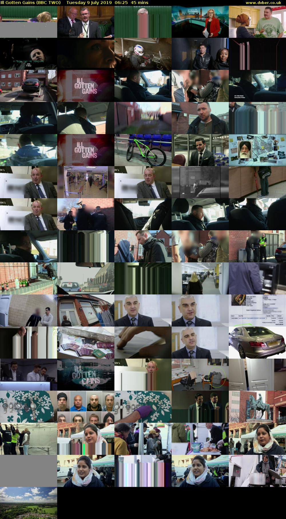 Ill Gotten Gains (BBC TWO) Tuesday 9 July 2019 06:25 - 07:10