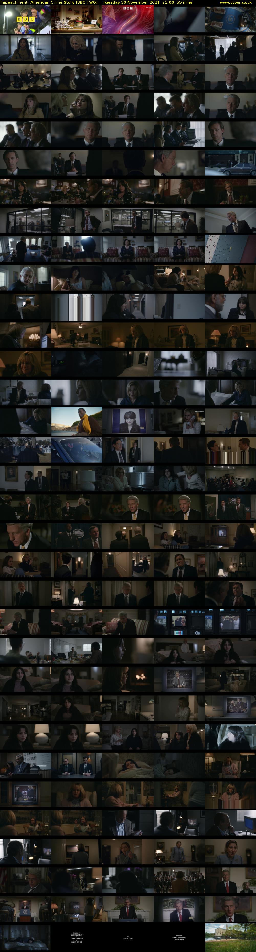 Impeachment: American Crime Story (BBC TWO) Tuesday 30 November 2021 21:00 - 21:55