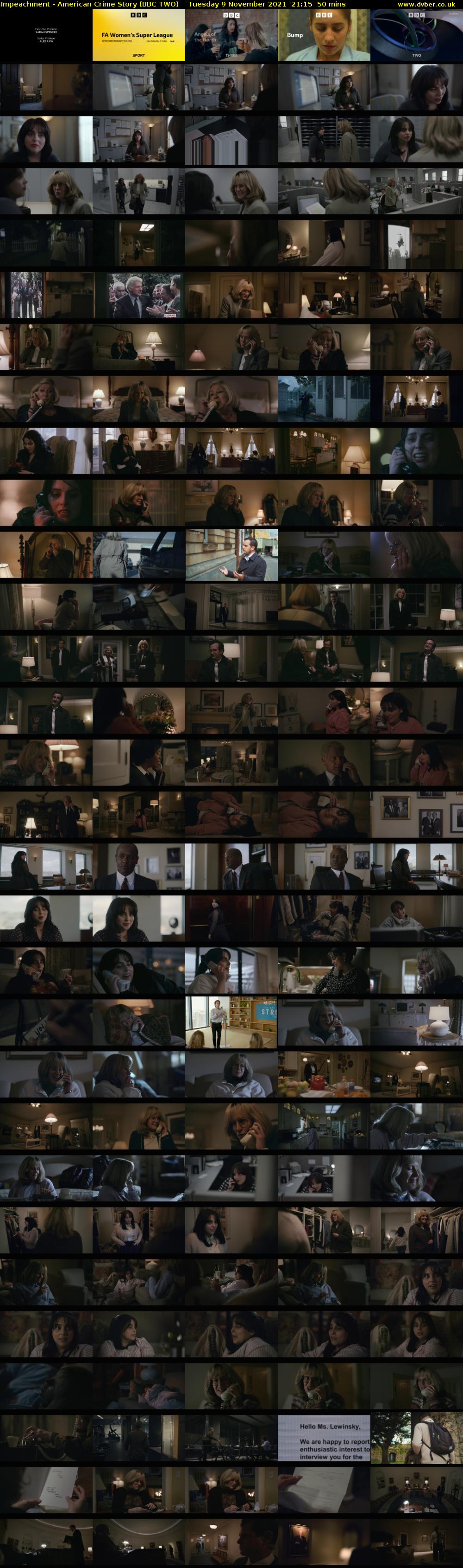 Impeachment - American Crime Story (BBC TWO) Tuesday 9 November 2021 21:15 - 22:05