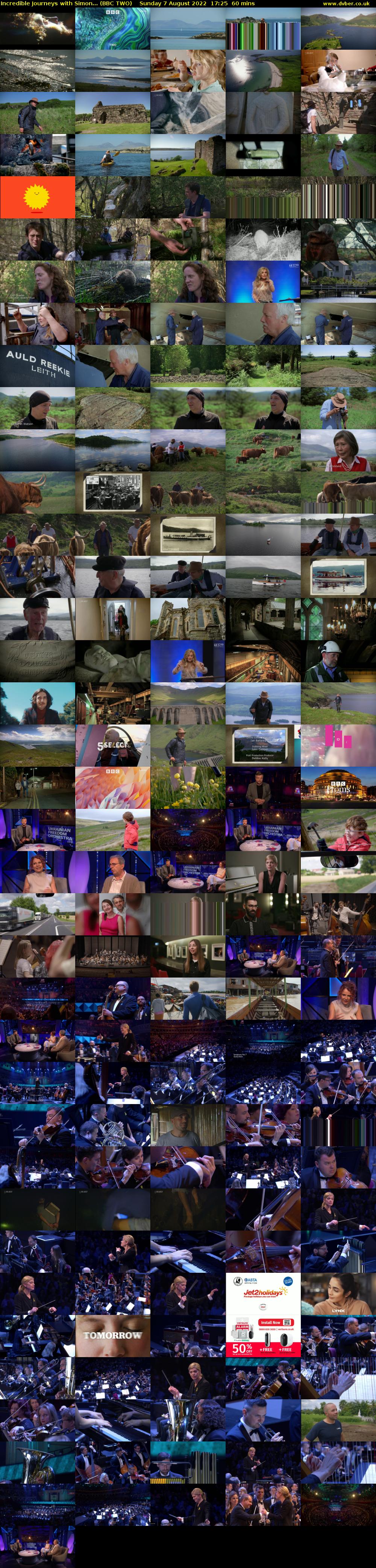 Incredible Journeys with Simon... (BBC TWO) Sunday 7 August 2022 17:25 - 18:25