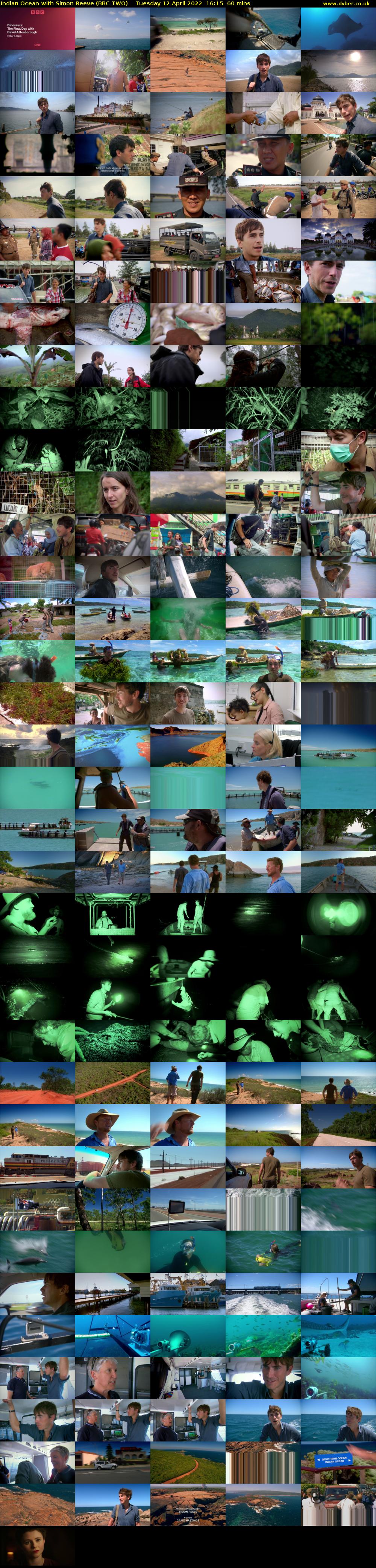 Indian Ocean with Simon Reeve (BBC TWO) Tuesday 12 April 2022 16:15 - 17:15