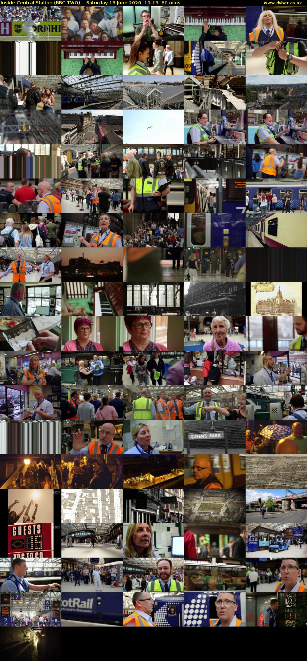 Inside Central Station (BBC TWO) Saturday 13 June 2020 19:15 - 20:15