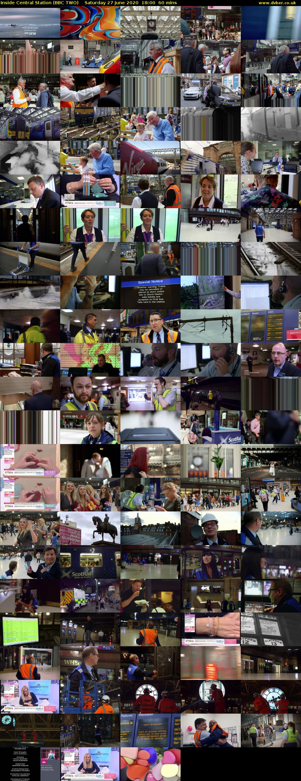 Inside Central Station (BBC TWO) Saturday 27 June 2020 18:00 - 19:00