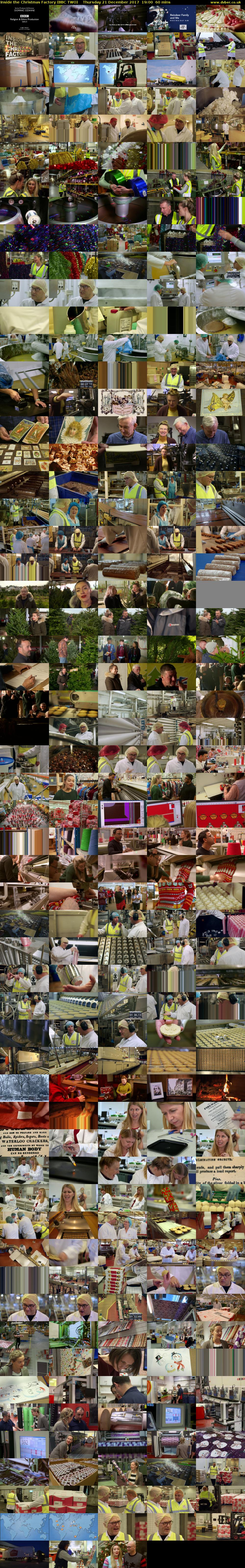 Inside the Christmas Factory (BBC TWO) Thursday 21 December 2017 19:00 - 20:00
