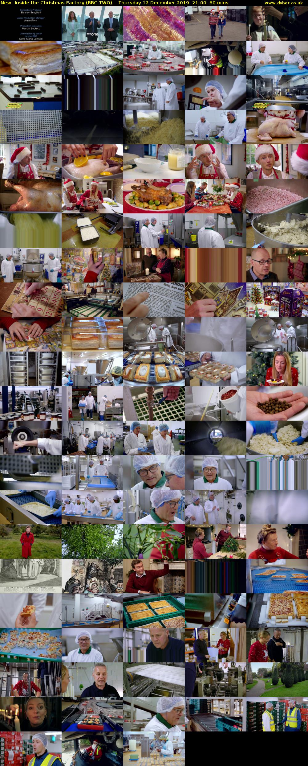 Inside the Christmas Factory (BBC TWO) Thursday 12 December 2019 21:00 - 22:00